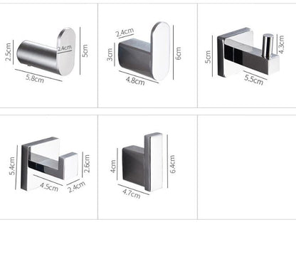 Patere salle de bain moderne