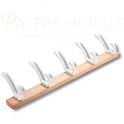 Porte manteau bois design