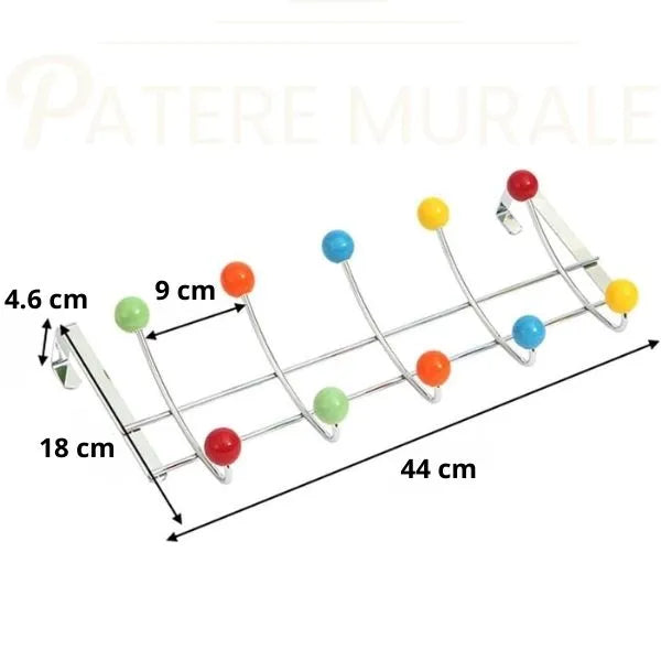 Patère pour porte manteau