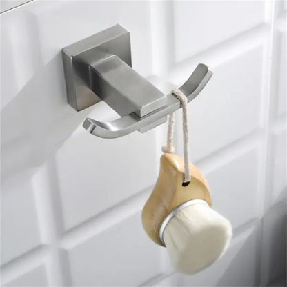 Patere salle de bain inox