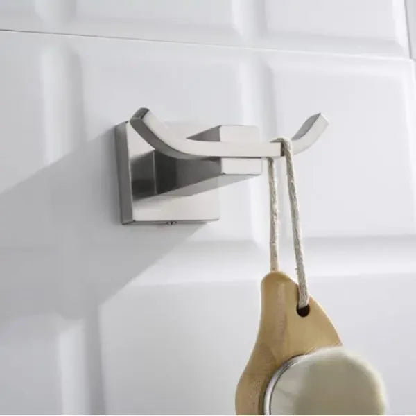 Patere salle de bain inox