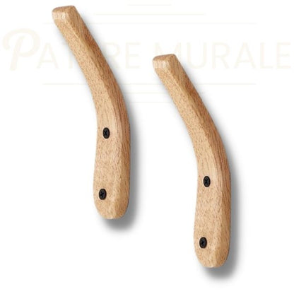 patères design chêne