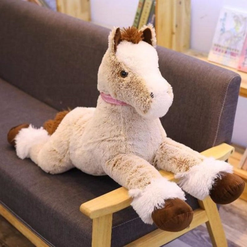 Cheval Peluche Géant Tonnerre