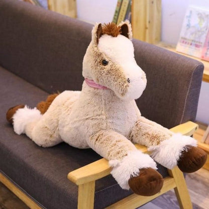 Cheval Peluche Géant Tonnerre