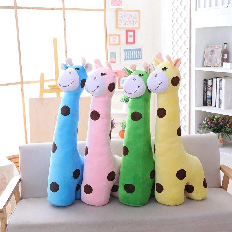 Peluche Girafe Jaune Tacheté