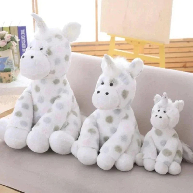 Peluche Licorne Blanche Aria