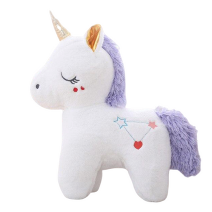 Peluche Licorne Géante Blanche Sky