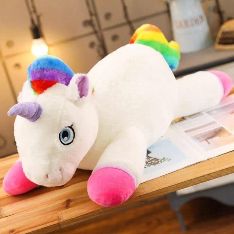 Grosse peluche Licorne Silvia