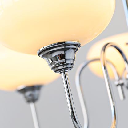 Chandelier Luxe en Verre et Métal – Élégance et Raffinement pour Votre Intérieur
