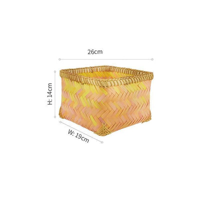 panier de salle de bain taille xs jaune