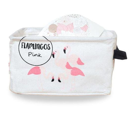 Petit Panier de Rangement Rose
