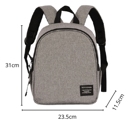 Petit Sac à Dos Isotherme Gris