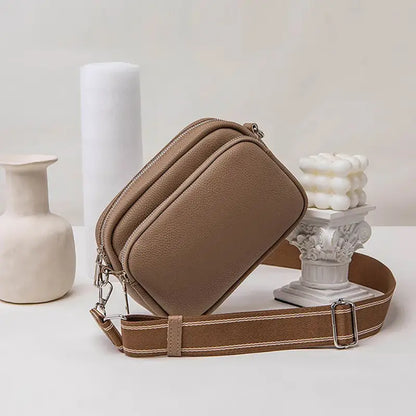 Petit Sac Bandoulière Femme Camel