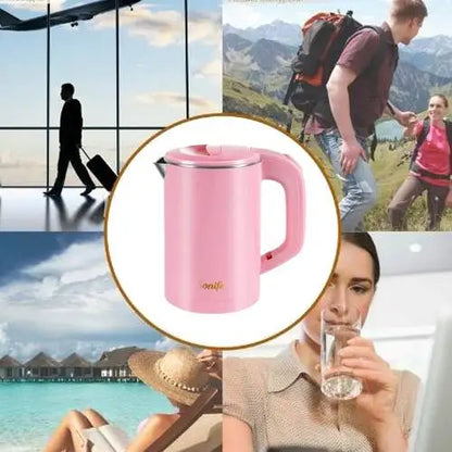 Petite Bouilloire Électrique Rose