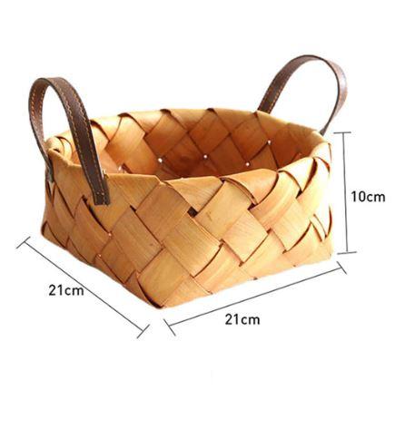 Petite Panière à Linge Bambou Mahinatea
