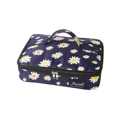 Petite pochette isotherme chrysanthème
