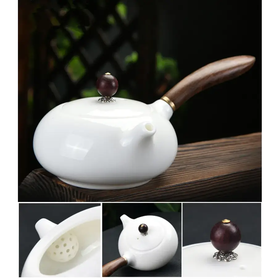 Petite Théière Céramique Blanche