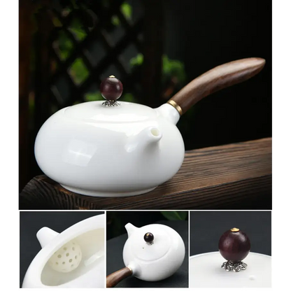 Petite Théière Céramique Blanche