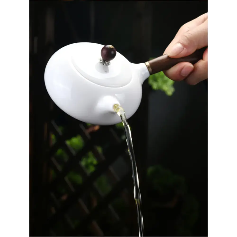 Petite Théière Céramique Blanche