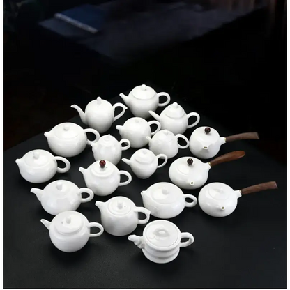 Petite Théière Céramique Blanche