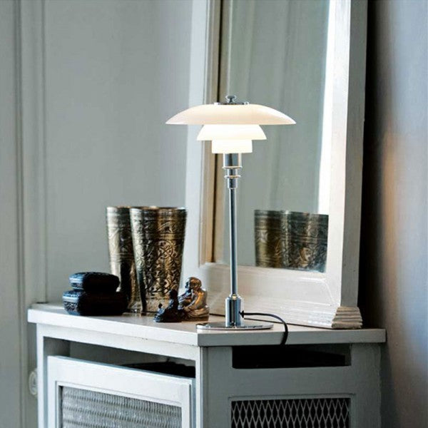 Lampe de Table Disc Multilayer Metal – Élégance Moderne et Ambiance Apaisante