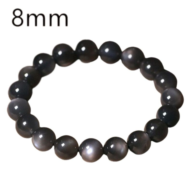 Bracelet pierre de lune noire