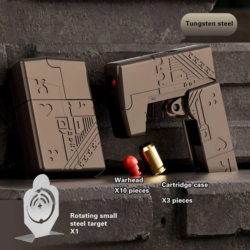 Pistolet anti-stress « TransformeR » en alliage haut de gamme Graphite