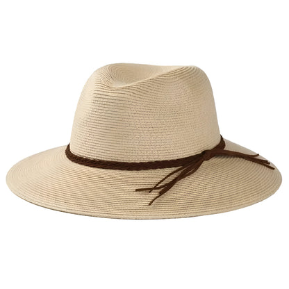 Chapeau de Paille Pliable - Braided