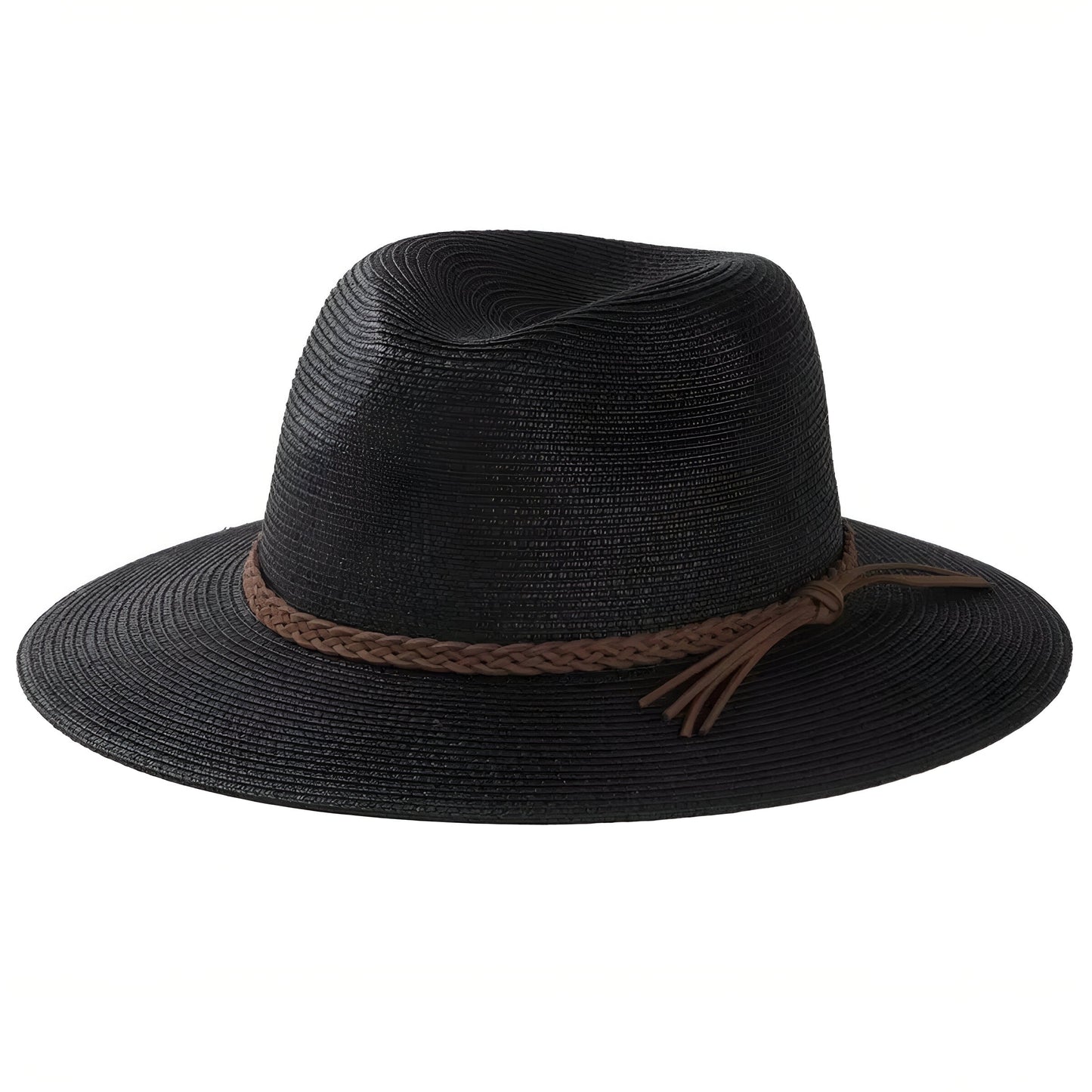 Chapeau de Paille Pliable - Braided