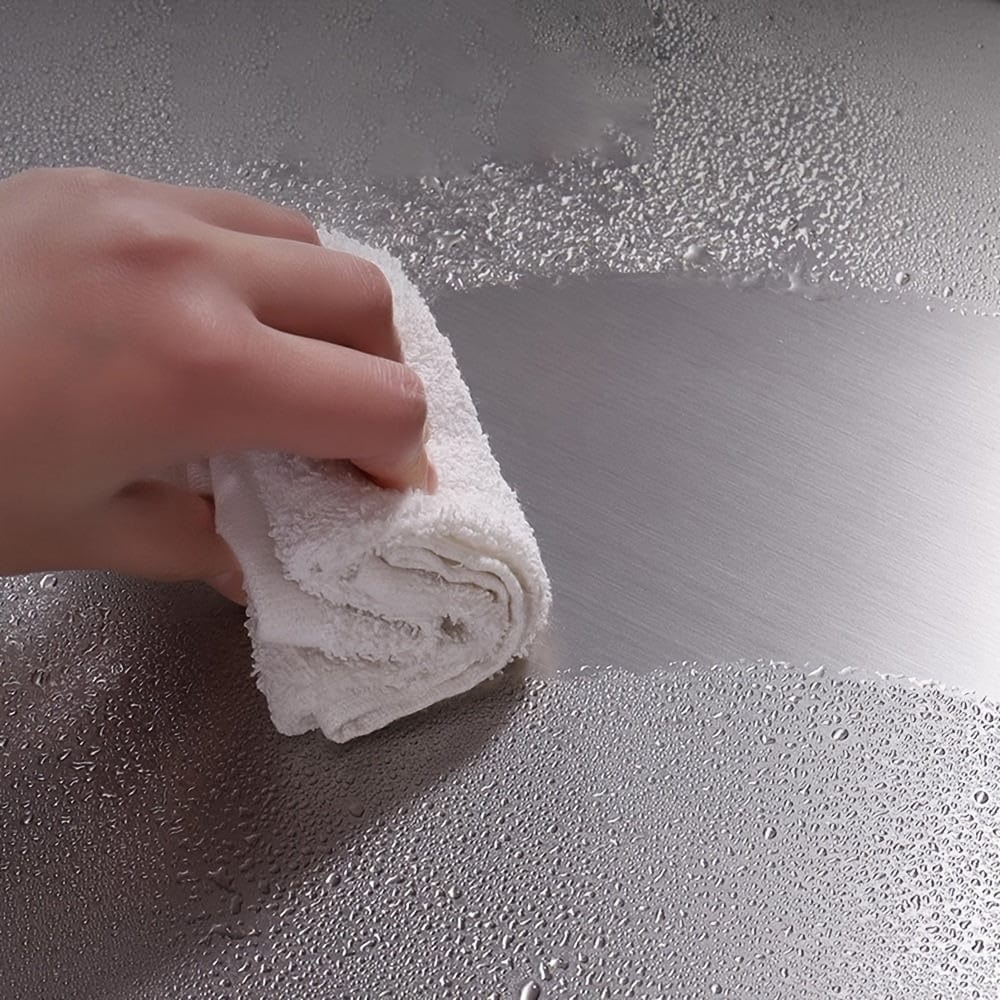 Planche à Découper en Inox - Antidérapante avec Bord de Protection
