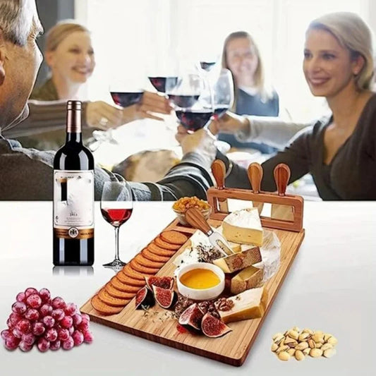 Planche À Découper Multifonction Avec 4 Outils De Coupe