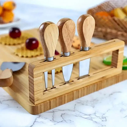 Planche À Découper Multifonction Avec 4 Outils De Coupe