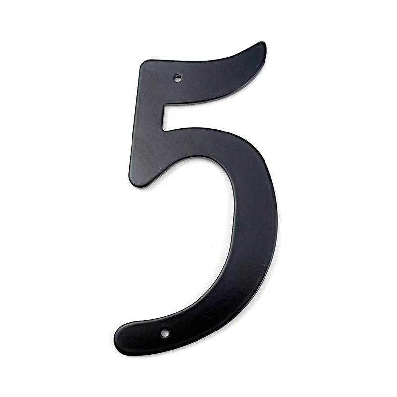 Plaque Numéro Maison Design en Aluminium - Bricoli | La Boutique Déco