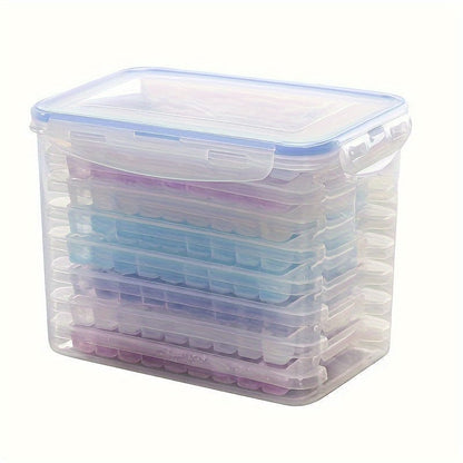 Bacs à Glaçons empilés dans une boîte - Ensemble de 3/5/8 - 54 Glaçons par plateau