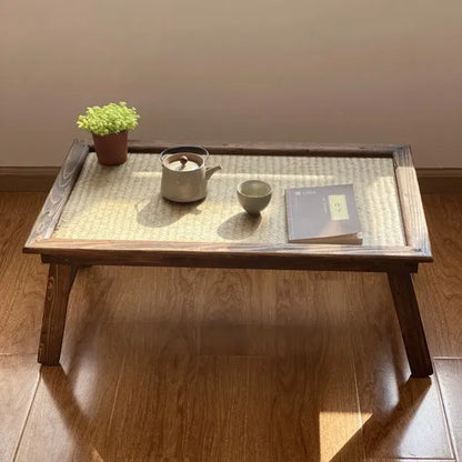 Plateau à Thé Pliable en Bois
