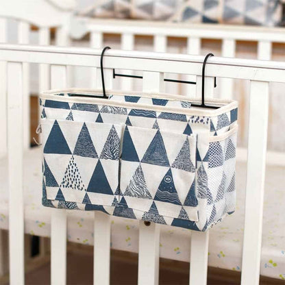 Poche de Rangement Lit Bebe - Pyramides