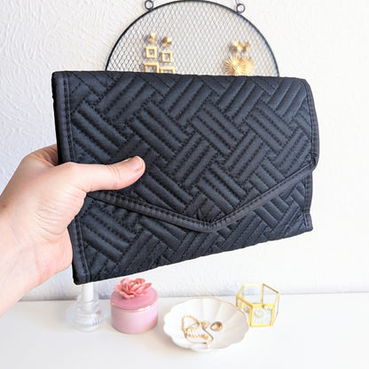 Pochette à bijoux de voyage en tissus
