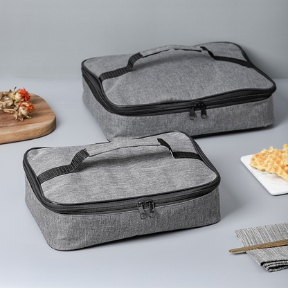 Petite Pochette Isotherme Grise