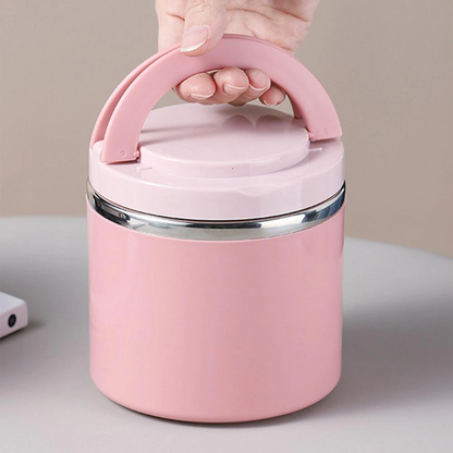 Boite Repas Isotherme Rose
