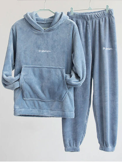 Pyjama Polaire à Capuche Pour Femme "Confort Polaire" | Pyjama Shop