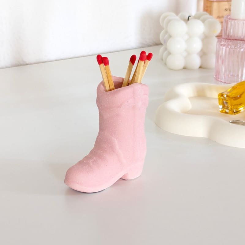 Porte-allumettes bottes de cowboy