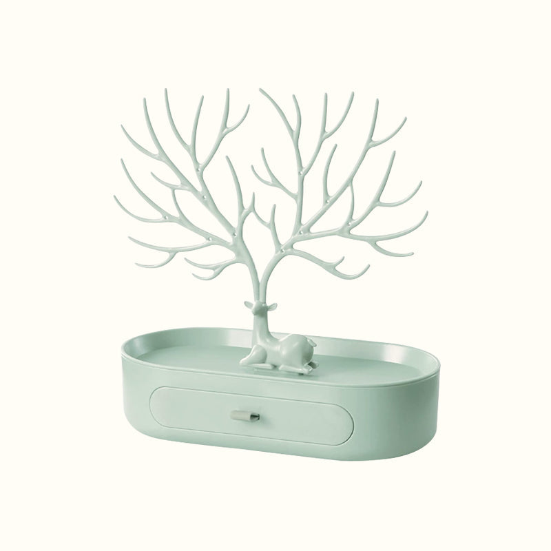 Porte-bijoux 2-en-1 cerf
