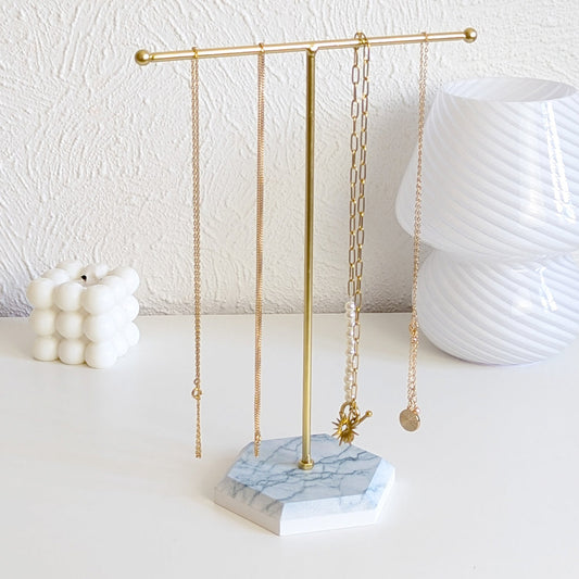 Porte-bijoux motif marbre