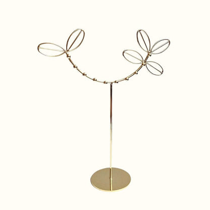 Porte-bijoux fleur en métal