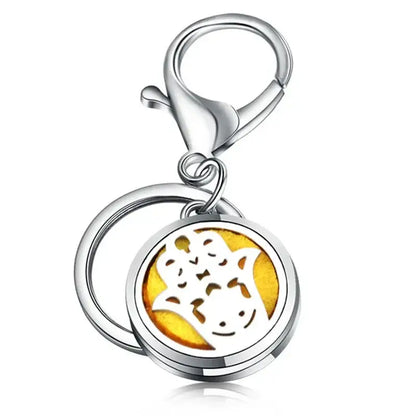 Porte-clé diffuseur huiles essentielles - Arbre de vie