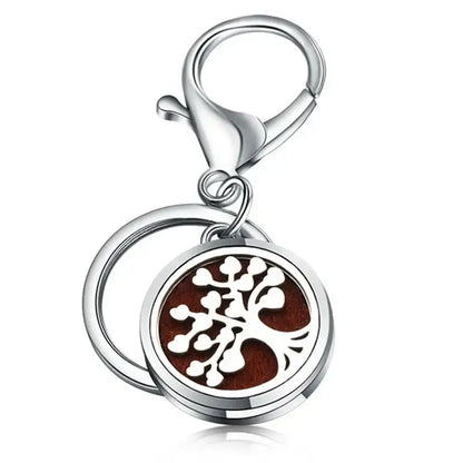 Porte-clé diffuseur huiles essentielles - Arbre de vie