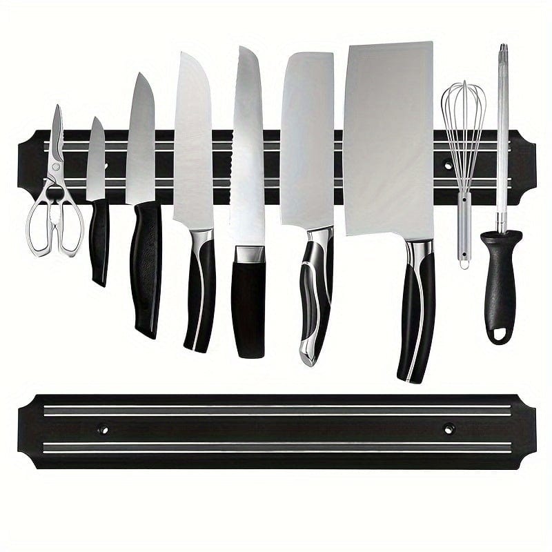 Porte-couteaux magnétique mural - Range-couteaux magnétique puissant pour cuisine - Support couteaux magnétique créatif - Accessoire cuisine
