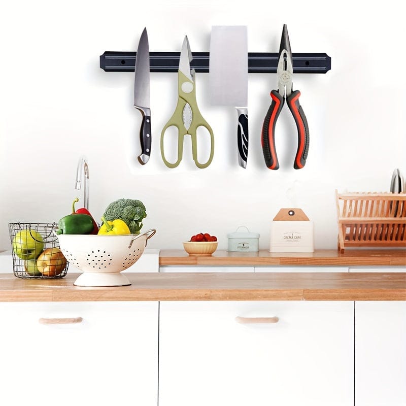 Porte-couteaux magnétique mural - Range-couteaux magnétique puissant pour cuisine - Support couteaux magnétique créatif - Accessoire cuisine