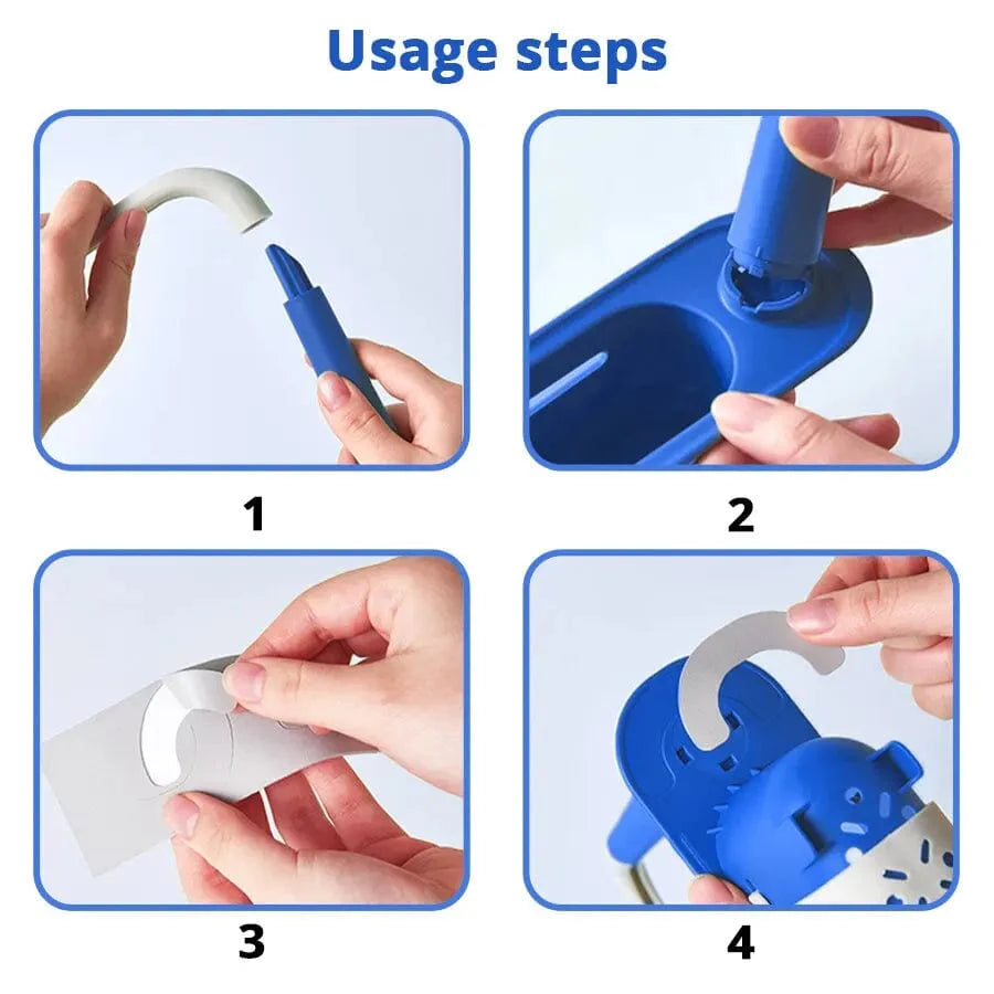 Porte-éponge Rétractable pour Évier de Cuisine