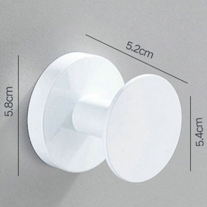 Patere salle de bain blanc